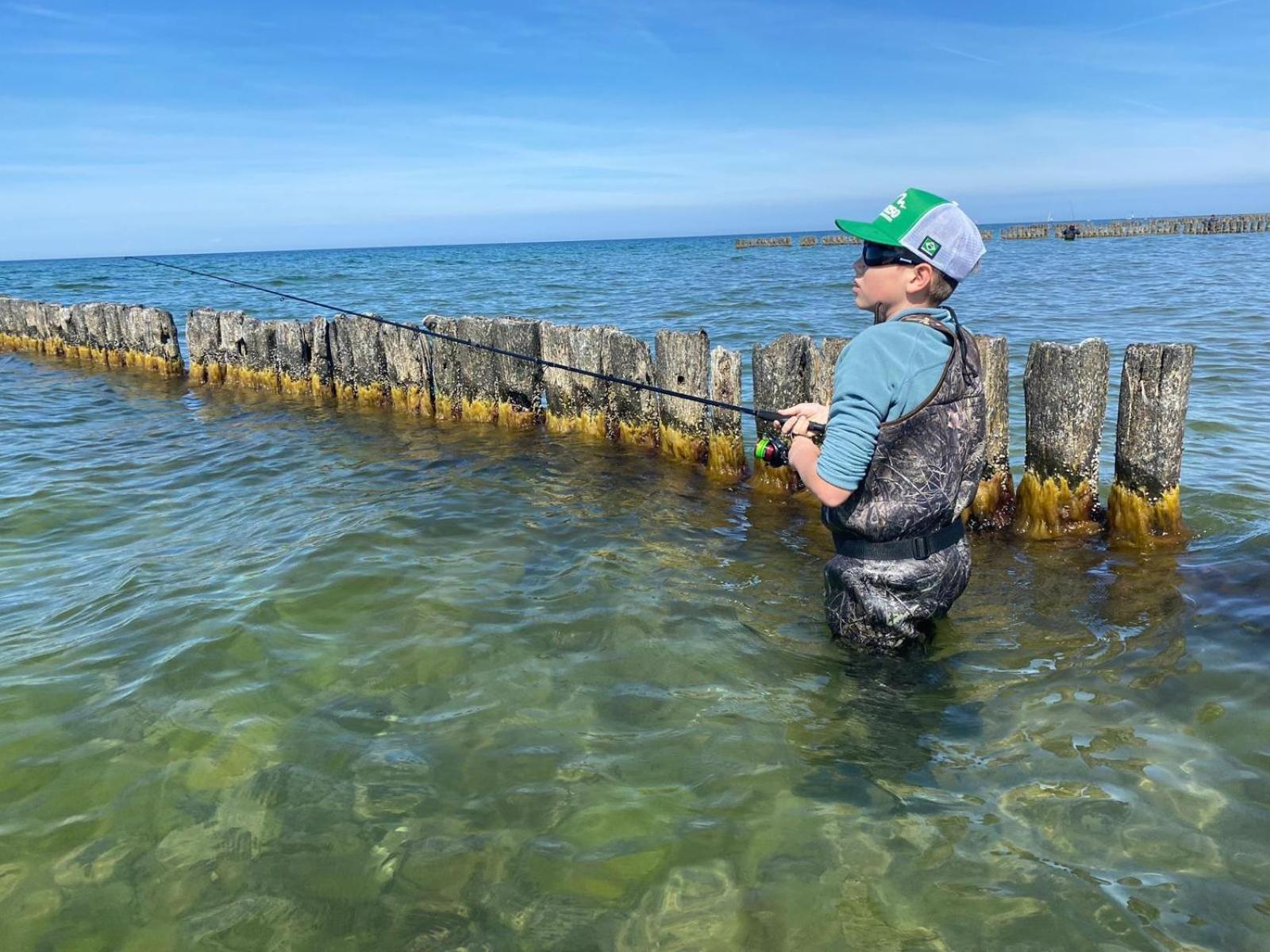 App 2 Stylische Surfoase Am Wasser Dranske Bagian luar foto